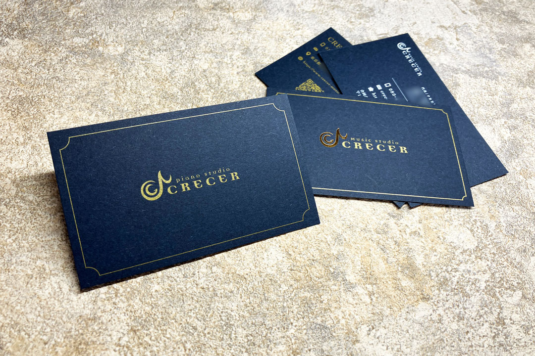 製作事例 No.29 箔押し名刺印刷のイメージ画像2